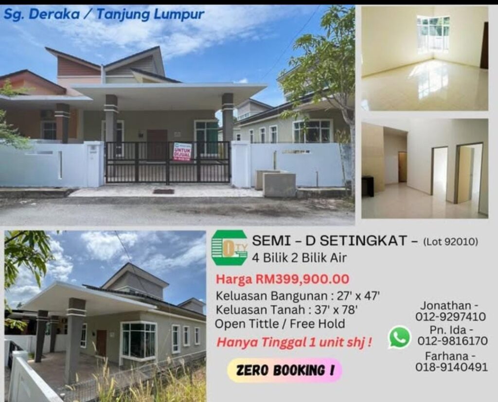 Greenlast Village 4 - (SEMI - D) - LOT 92010